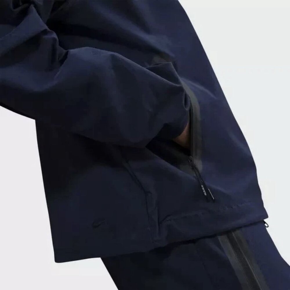 Nike Tech Windrunner Woven Full-Zip Jacket Dark Navy HM7151-451 Men’s Sizes - Picture 3 of 4
